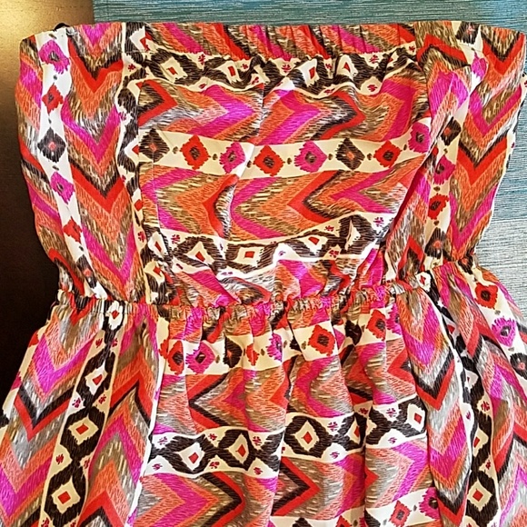 One Clothing Strapless Dress - Picture 4 of 6